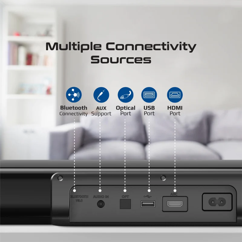 Promate Streambar-60W Sound Bar Promate Streambar-60W Sound Bar